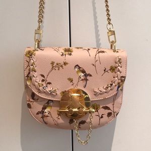 Pink crossbody purse!